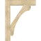 Ekena Millwork Legacy Block Rough Sawn Bracket, Douglas Fir, 6"W x 36"D x 48"H BKT06X36X48LEC05RDF - alternate 3